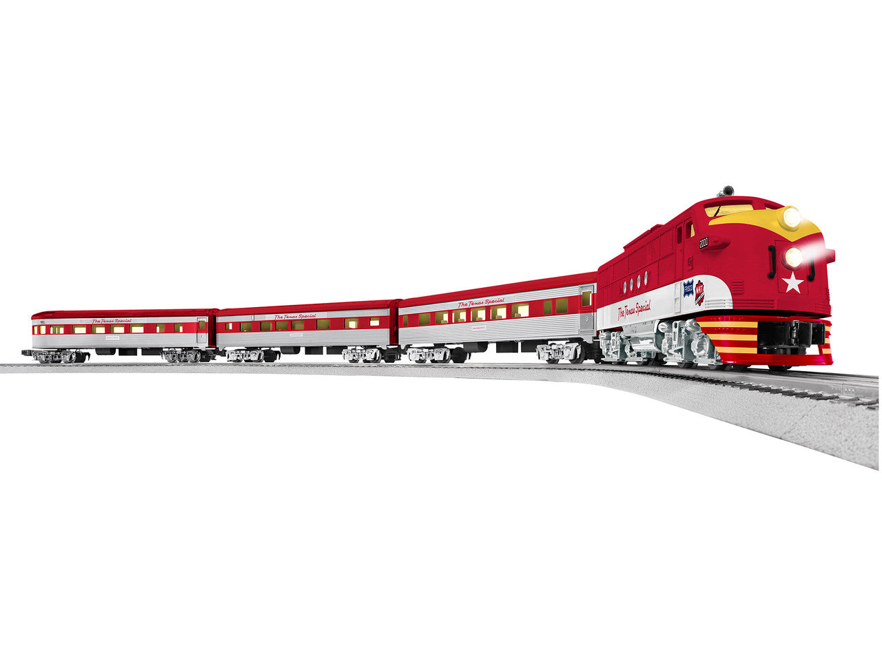 Lionel O-Scale Texas Special Passenger LionChief Bluetooth 5.0 Set